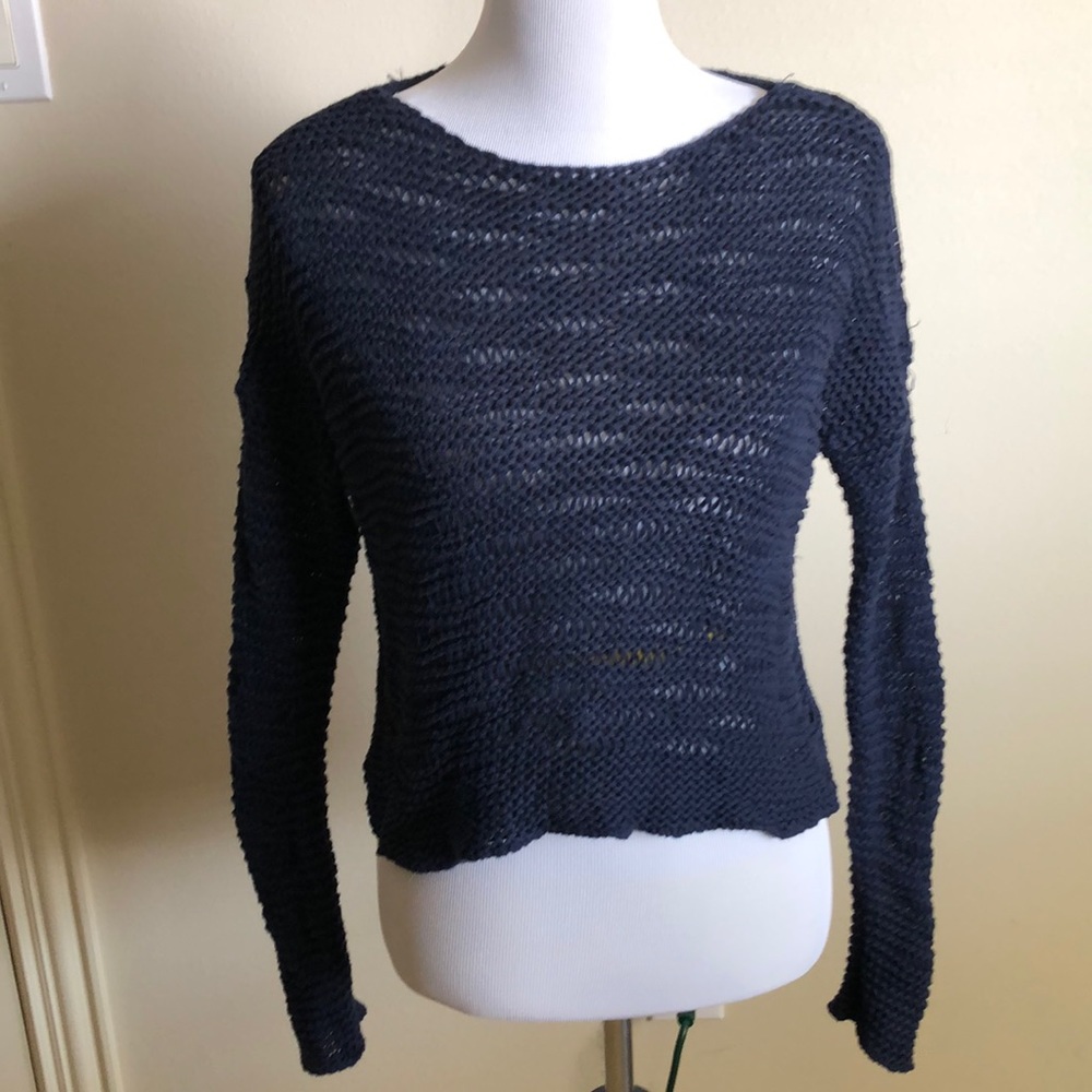 Open Weave Sweater